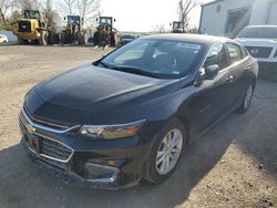 Salvage cars for sale at Cahokia Heights, IL auction: 2017 Chevrolet Malibu LT