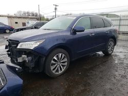 Salvage cars for sale from Copart New Britain, CT: 2014 Acura MDX Technology