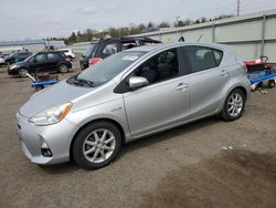Salvage cars for sale at Pennsburg, PA auction: 2013 Toyota Prius C