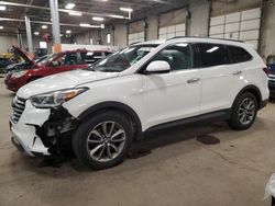 Vehiculos salvage en venta de Copart Blaine, MN: 2017 Hyundai Santa FE SE