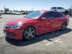 Honda salvage cars for sale: 2017 Honda Accord Sport