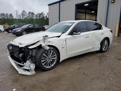 Salvage cars for sale from Copart Harleyville, SC: 2019 Infiniti Q50 Luxe