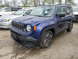 Salvage cars for sale from Copart Bridgeton, MO: 2017 Jeep Renegade Sport