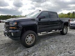 Salvage trucks for sale at Ellenwood, GA auction: 2017 Chevrolet Silverado K1500 LT