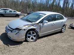 Vehiculos salvage en venta de Copart Bowmanville, ON: 2007 Honda Civic LX