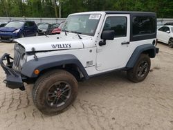 Salvage cars for sale from Copart Hampton, VA: 2015 Jeep Wrangler Sport