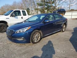 Salvage cars for sale at North Billerica, MA auction: 2015 Hyundai Sonata Sport