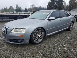 Audi A8 salvage cars for sale: 2007 Audi A8 L Quattro