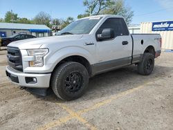 Salvage cars for sale at Wichita, KS auction: 2017 Ford F150