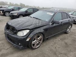 Salvage cars for sale from Copart Cahokia Heights, IL: 2010 Mercedes-Benz C 300 4matic