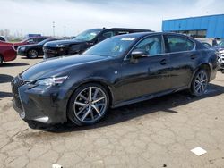 Salvage cars for sale from Copart Woodhaven, MI: 2016 Lexus GS 350