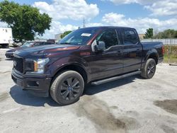 Salvage trucks for sale at Orlando, FL auction: 2020 Ford F150 Supercrew