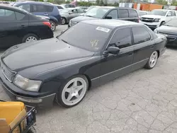 Salvage cars for sale at Cahokia Heights, IL auction: 1996 Lexus LS 400