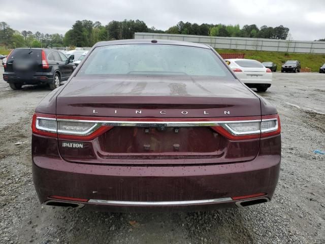 2017 Lincoln Continental Select