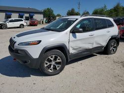 Salvage cars for sale from Copart Midway, FL: 2018 Jeep Cherokee Trailhawk