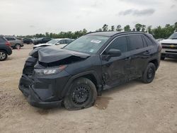 Salvage cars for sale from Copart Houston, TX: 2021 Toyota Rav4 LE