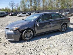 Salvage cars for sale at Waldorf, MD auction: 2016 Toyota Avalon XLE