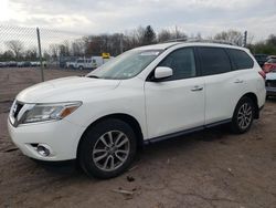 Salvage cars for sale from Copart Chalfont, PA: 2016 Nissan Pathfinder S