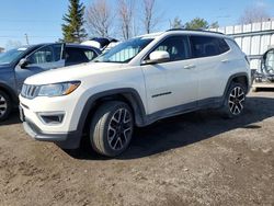 Salvage cars for sale at Bowmanville, ON auction: 2018 Jeep Compass Limited