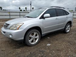 Salvage cars for sale from Copart Mercedes, TX: 2008 Lexus RX 400H