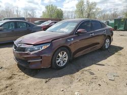 KIA Optima LX salvage cars for sale: 2018 KIA Optima LX