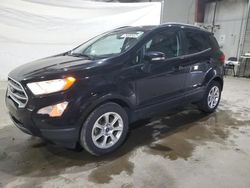 Salvage cars for sale at North Billerica, MA auction: 2018 Ford Ecosport SE