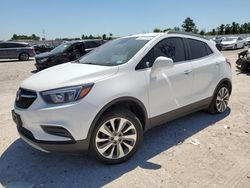 Salvage cars for sale from Copart Houston, TX: 2020 Buick Encore Preferred