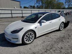 Salvage cars for sale from Copart Gastonia, NC: 2021 Tesla Model 3