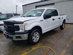 Salvage cars for sale at Chicago Heights, IL auction: 2018 Ford F150 Supercrew