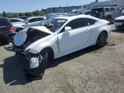 Salvage cars for sale at Vallejo, CA auction: 2016 Lexus RC 350