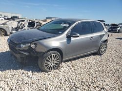 Salvage cars for sale from Copart New Braunfels, TX: 2011 Volkswagen Golf