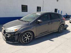 Salvage cars for sale at Farr West, UT auction: 2015 Ford Focus SE