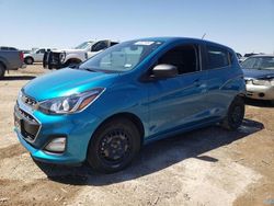 Salvage cars for sale at Amarillo, TX auction: 2020 Chevrolet Spark LS