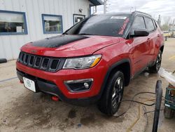 Jeep salvage cars for sale: 2018 Jeep Compass Trailhawk