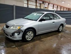 Salvage cars for sale from Copart Columbia Station, OH: 2005 Honda Civic DX VP