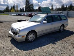 Salvage cars for sale from Copart Graham, WA: 2002 Mercedes-Benz E 320