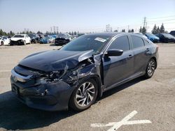 Salvage cars for sale from Copart Rancho Cucamonga, CA: 2016 Honda Civic EX