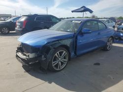 Salvage cars for sale at Grand Prairie, TX auction: 2016 BMW 435 I