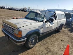 Salvage cars for sale at Brighton, CO auction: 1989 Ford Ranger Super Cab