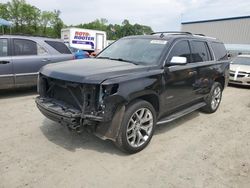Salvage cars for sale from Copart Spartanburg, SC: 2015 Chevrolet Tahoe C1500 LTZ