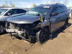 Salvage cars for sale at Elgin, IL auction: 2018 Nissan Pathfinder S
