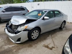 Salvage cars for sale from Copart Bridgeton, MO: 2013 Toyota Camry L