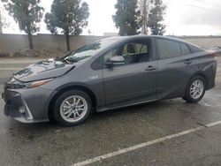 Salvage cars for sale from Copart Rancho Cucamonga, CA: 2020 Toyota Prius Prime LE