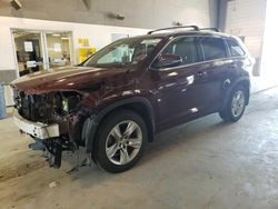 Toyota salvage cars for sale: 2015 Toyota Highlander Limited