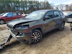 Jeep Cherokee Sport salvage cars for sale: 2015 Jeep Cherokee Sport