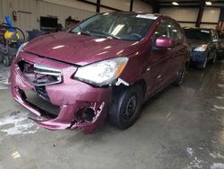 Salvage cars for sale from Copart Spartanburg, SC: 2019 Mitsubishi Mirage G4 ES