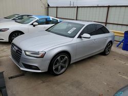 Salvage cars for sale at Haslet, TX auction: 2013 Audi A4 Premium Plus