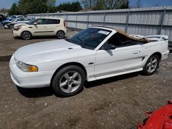 Ford Mustang salvage cars for sale: 1998 Ford Mustang GT