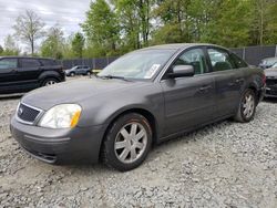 Salvage cars for sale at Waldorf, MD auction: 2006 Ford Five Hundred SE