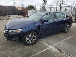 Honda Accord LX Vehiculos salvage en venta: 2015 Honda Accord LX